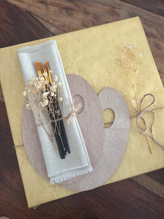 Künstlerset für zwei Personen I DIY